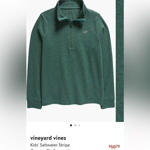 Vineyard Vines Green boy’s Sweater 3T. Like new